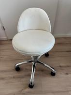 Tabouret wit salon, Ophalen, Gebruikt, Wit