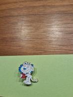 097 Leeuw met boek Pin, Verzamelen, Speldjes, Pins en Buttons, Ophalen of Verzenden, Gebruikt, Figuurtje, Speldje of Pin