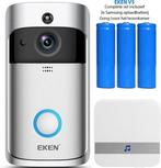 EKEN V5 deurbel camera. WiFi en 720HD video camera, Ophalen of Verzenden, Zo goed als nieuw
