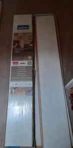 Nieuw (klik) LAMINAAT PARKET wit met nerf - 14 platen, Ophalen, Kunststof, 50 tot 150 cm, Nieuw