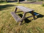 Kinder picknicktafel, Tuin en Terras, Picknicktafels, Ophalen, Zo goed als nieuw, Rechthoekig