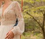 Bohemian trouwjurk. Boho jurk s/m, Ophalen, Zo goed als nieuw, Wit, Trouwjurk