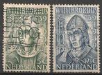 Willibrordus serie 323 - 324 O. ADV. no.23 N., Postzegels en Munten, Postzegels | Nederland, Verzenden, T/m 1940, Gestempeld