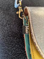 Aparte leren tas - Uniek!, Sieraden, Tassen en Uiterlijk, Tassen | Damestassen, Ophalen of Verzenden, Zo goed als nieuw, Grijs