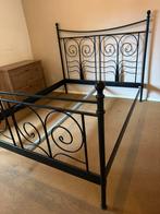 IKEA NORESUND Bedframe zwart, Antiek en Kunst, Antiek | Meubels | Bedden, Ophalen