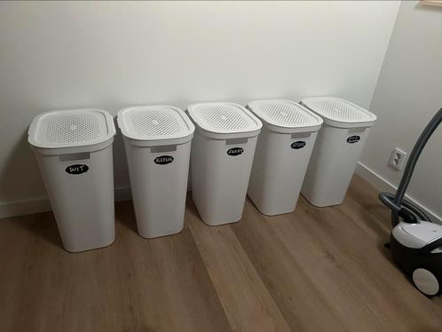 Curver Infinity Dots wasmand wit 5x, Huis en Inrichting, Overige Huis en Inrichting, Zo goed als nieuw, Ophalen