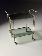 Trolley Barcart Faux Bamboo metaal, Antiek en Kunst, Antiek | Meubels | Tafels, Ophalen