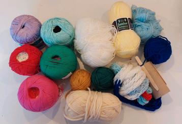 Restjes garen  beschikbaar voor biedingen