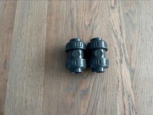 2x Viton terugslagklep met veer PVC 20mm *NIEUW*, Tuin en Terras, Vijver-toebehoren, Nieuw, Overige typen, Ophalen of Verzenden