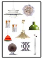 Vintage design lampen bij Shop for Design, Minder dan 50 cm, Gebruikt, Vintage, Ophalen