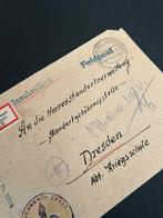 WWII Envelop aan Oorlogsschool Dresden, Verzamelen, Militaria | Tweede Wereldoorlog, Ophalen of Verzenden, Landmacht, Nederland