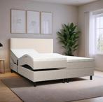 OP=OP Elektrische boxspring Basic 200 x 200 Beige