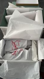 Heren Christian Louboutin Happyrui spikes flat, maat 40,5, Ophalen of Verzenden, Zo goed als nieuw, Zwart, Christian Louboutin