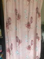 Gordijnen elfjes vlinders roze, Huis en Inrichting, Overige kleuren, Ophalen of Verzenden, Zo goed als nieuw, 200 cm of meer
