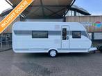 Hobby 495 WFB De Luxe 2024 MEGA SCHERP GEPRIJSD !!, Caravans en Kamperen, Caravans, Hobby, Bedrijf, Treinzit, Schokbreker