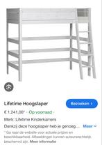 Lifetime hoogslaper met schuine trap, Ophalen, Gebruikt, Eenpersoons, 160 tot 180 cm