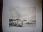 Arnhem van den Rehberg. Litho J. Hilverdink ca, 1850, Antiek en Kunst, Kunst | Etsen en Gravures, Ophalen of Verzenden