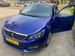 Peugeot 308 2018 1.2 PureT, Autom, Dealeroh, 1e eig, Trekh, Auto's, Stof, 1199 cc, Blauw, 610 kg