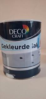 Groene lak op Waterbasis., Ophalen of Verzenden, Zo goed als nieuw