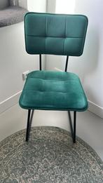 Eetkamerstoel Balham – Groen fluweel | In nette staat, Huis en Inrichting, Stoelen, Overige kleuren, Ophalen of Verzenden, Zo goed als nieuw