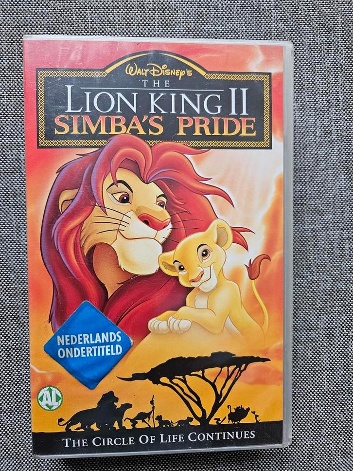De Leeuwenkoning II: Simba's Trots - VHS Videoband, Cd's en Dvd's, VHS | Kinderen en Jeugd, Ophalen