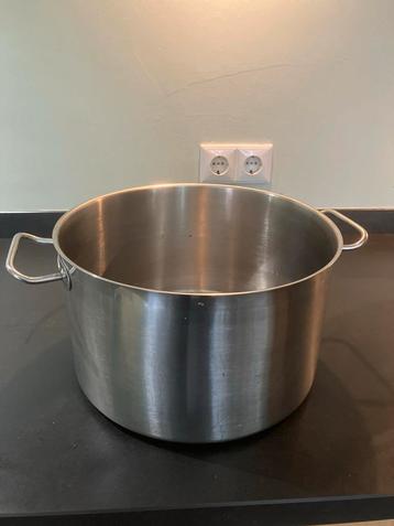 Henri RVS Kookpan 10L - 35cm Diameter beschikbaar voor biedingen