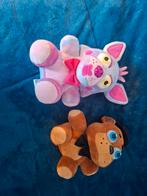 2 fnaf knuffels 1 tiedye foxy 1 normal freddyb, Ophalen of Verzenden, Nieuw, Beer