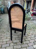 3 strakke eetkamerstoelen met pitriet webbing. Thonetstijl, Ophalen