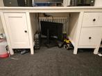 Ikea bureau hemnes, Ophalen of Verzenden, Gebruikt, 60 tot 90 cm, 160 cm of meer