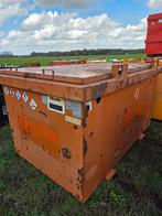 Mobiele Dieseltank 3000ltr staal met pomp, Ophalen of Verzenden
