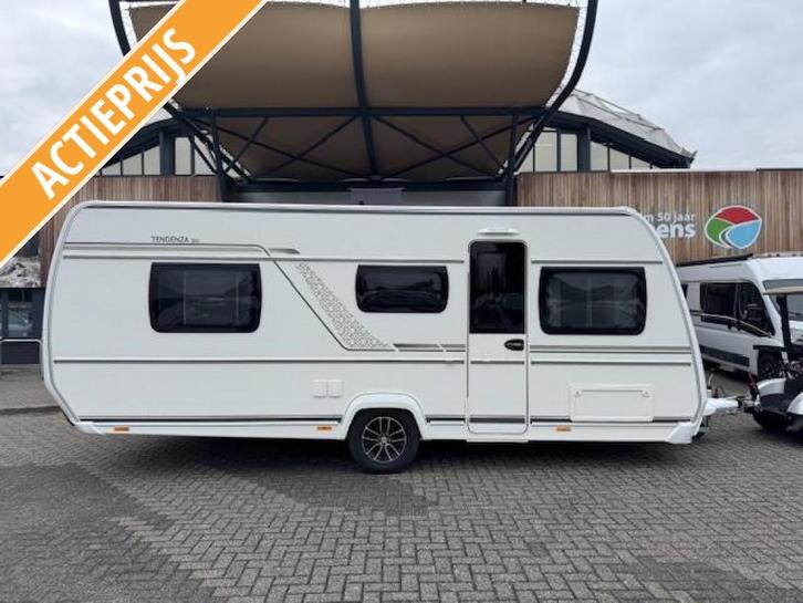 Fendt Tendenza 560 SFWD 2024 MEGA KORTING!!!, Caravans en Kamperen, Caravans, Bedrijf, tot en met 4, 1500 - 2000 kg, Standaardzit