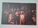 Rembrandt- de Nachtwacht canvas, Ophalen