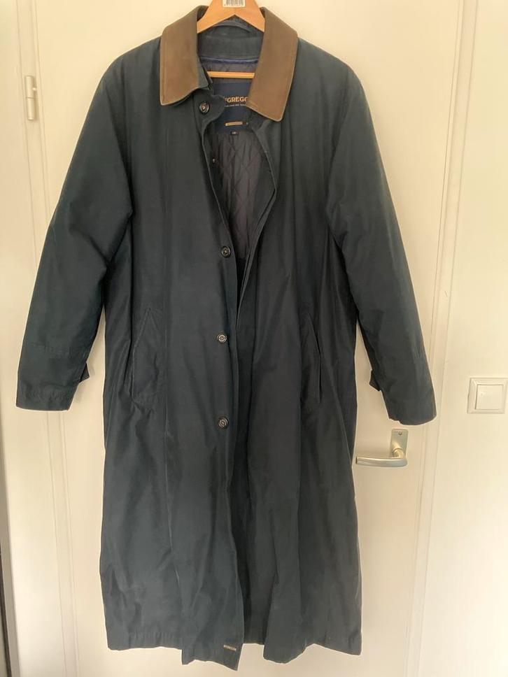 Mc Gregor Watson Coat - Maat 50 - Donkerblauw, Kleding | Heren, Jassen | Zomer, Zo goed als nieuw, Maat 48/50 (M), Blauw, Ophalen of Verzenden