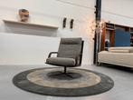 Nieuw Leolux Kudo Two Draaifauteuil State stof Danza leer, Huis en Inrichting, Leolux, Nieuw, 75 tot 100 cm, Ophalen of Verzenden