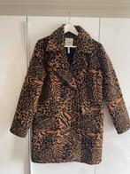 Half lange jas met luipaard print, Kleding | Dames, Maat 38/40 (M), Bruin, Object, Ophalen of Verzenden