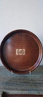 PEPSI dienblad,  vintage, bruin, Verzamelen, Ophalen of Verzenden, Gebruikt, Gebruiksvoorwerp