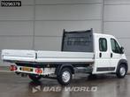 Citroën Jumper 130PK Open Laadbak Dubbel Cabine Trekhaak Ai, Auto's, Bestelauto's, Stof, Euro 6, 4 cilinders, Citroën
