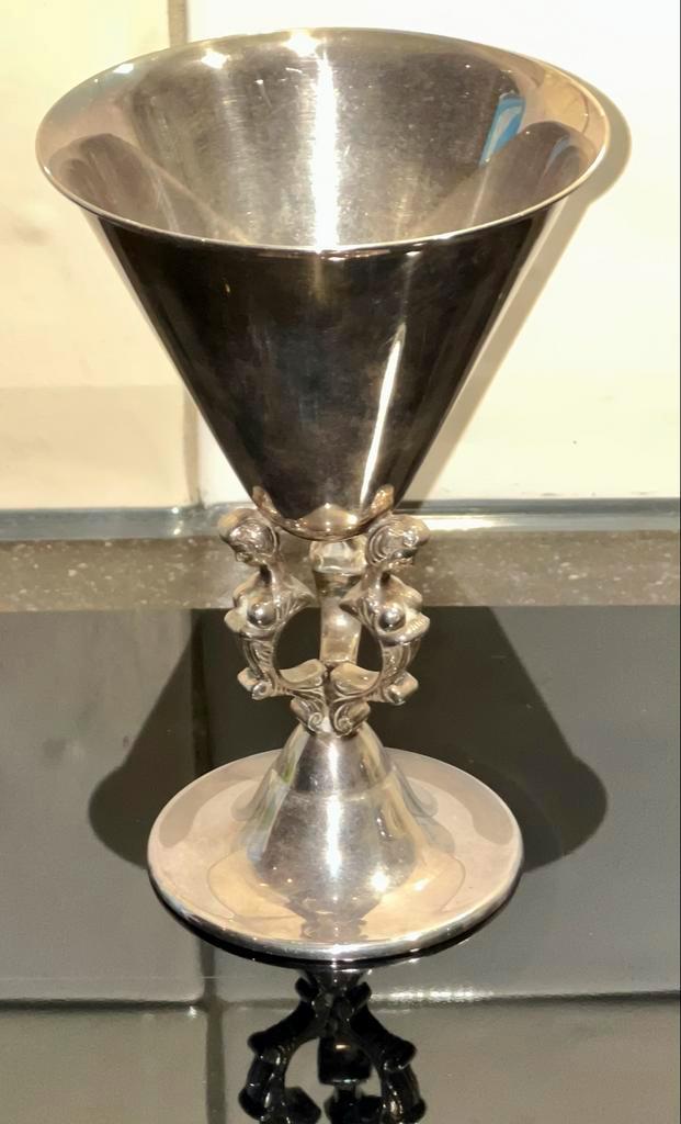 Gero 50 jaar beker / kelk (1962) - De Ruyter Halfmutsje, Antiek en Kunst, Antiek | Goud en Zilver, Verzenden
