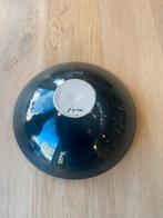 Mobach schaal zwart luster glazuur - 34 cm, Gebruikt, Porselein of Keramiek, Schaal, Rond