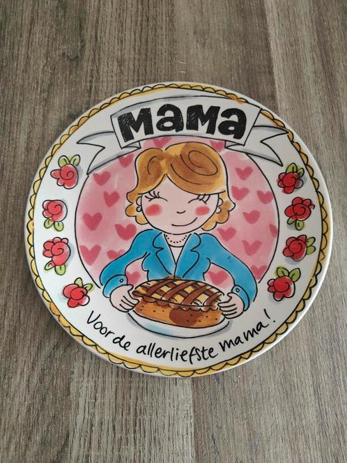 Blond Amsterdam Ontbijtbord 'Mama' ⌀21,5cm, Huis en Inrichting, Keuken | Servies, Nieuw, Bord(en), Blond Amsterdam, Aardewerk