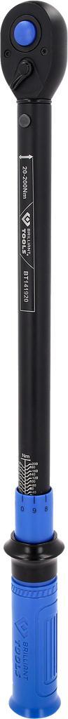 Brilliant Tools BT141920 1/2" Momentsleutel met, Doe-het-zelf en Verbouw, Gereedschap | Handgereedschap