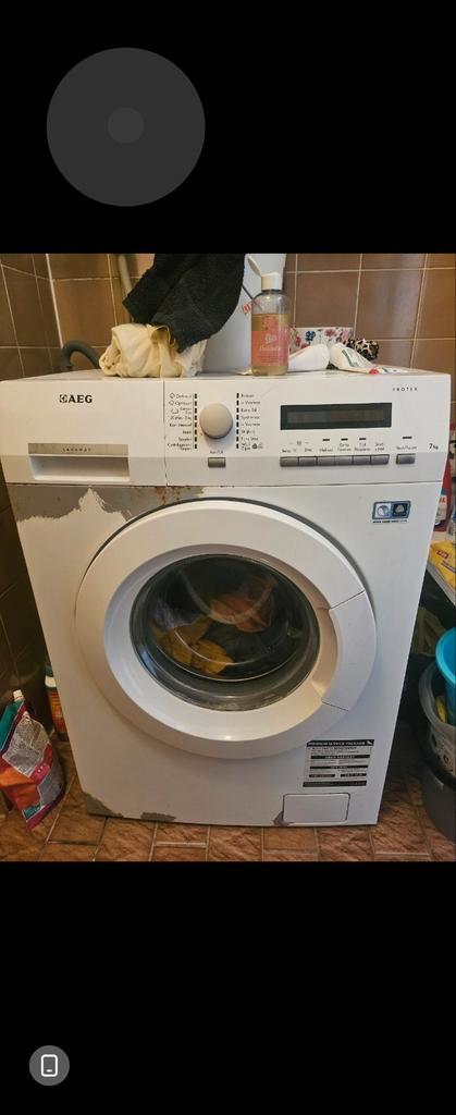 AEG, Witgoed en Apparatuur, Wasmachines, Gebruikt, 85 tot 90 cm, Ophalen of Verzenden
