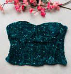 Glitter topje, Maat 38/40 (M), Nieuw, Ophalen of Verzenden, Zonder mouw