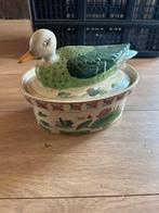 Chinese Famille Rose Eendenterrine Porselein, Antiek en Kunst, Antiek | Keramiek en Aardewerk, Ophalen of Verzenden