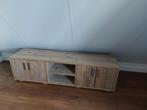 tv meubel van hout, 150 tot 200 cm, Minder dan 100 cm, 25 tot 50 cm, Gebruikt