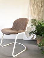 Waanzinnig mooie set (4) Vintage Design SLEDESTOELEN, Ophalen, Gebruikt, Wit, Metaal