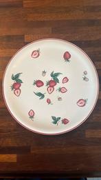 Villeroy & Boch Malaga strawberry cake plate, Ophalen of Verzenden, Zo goed als nieuw, Porselein, Overige stijlen