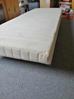 1 persoons boxspring met verstelbaar hoofdeinde, Ophalen, 90 cm, Eenpersoons, Zo goed als nieuw