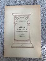 Villa Adriana Gids - 1969, Ophalen of Verzenden, Gelezen, Architectuur algemeen
