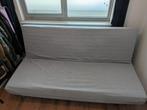 Slaapbank ikea grijs, Ophalen, Tweepersoons, 140 cm, Zo goed als nieuw